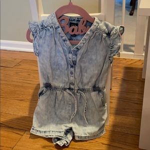 Baby Gap Denim Romper 12-18m